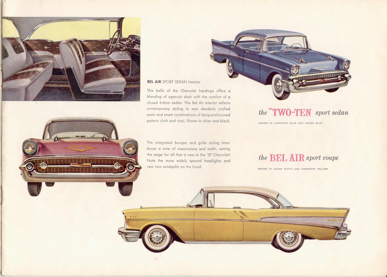 1957 Chevrolet Canadian Brochure Page 13